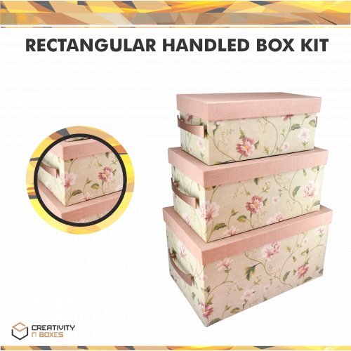 Rectangular Handled Box Kit