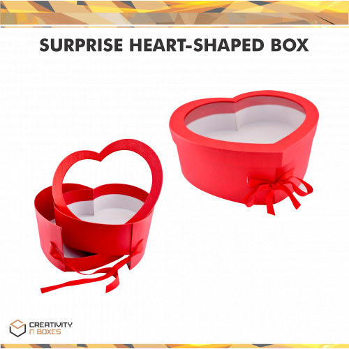 Surprise Heart-Shaped Box
